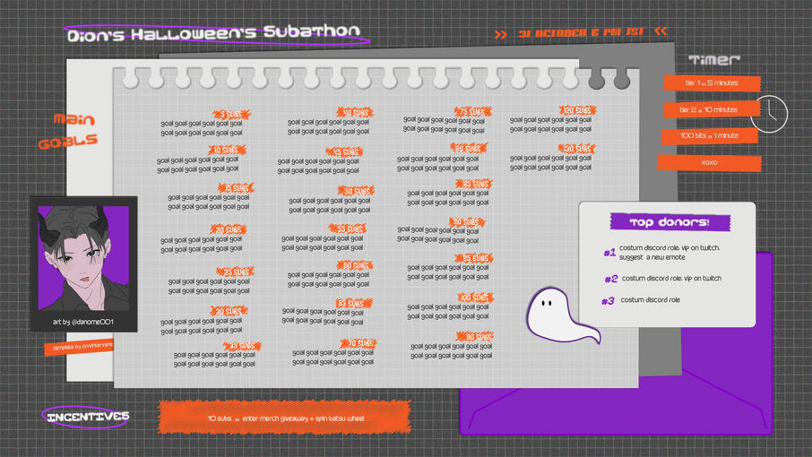 Halloween Subathon